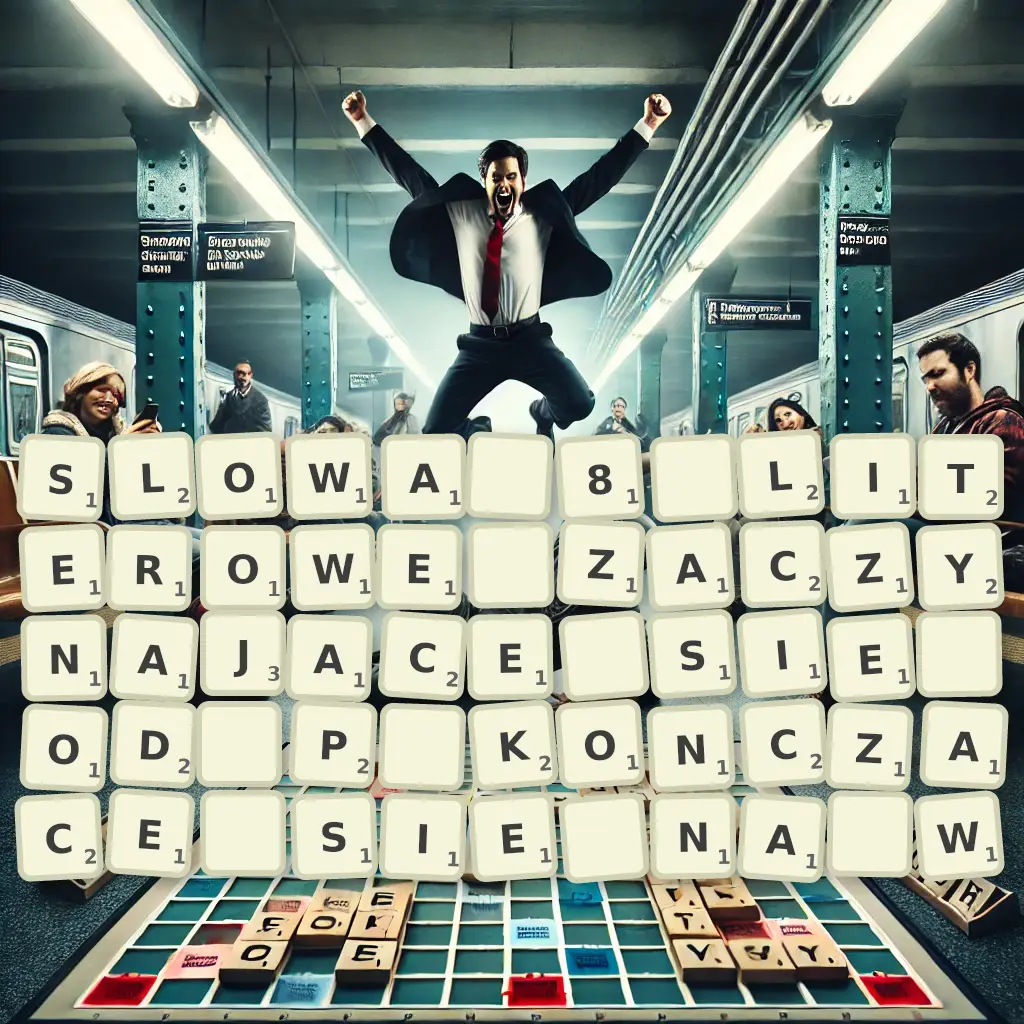 Słowa 8-literowe, zaczynające się od P, kończące się na W