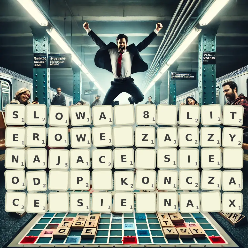 Słowa 8-literowe, zaczynające się od P, kończące się na X