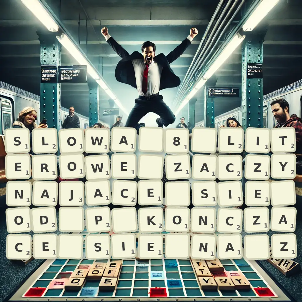 Słowa 8-literowe, zaczynające się od P, kończące się na Ż