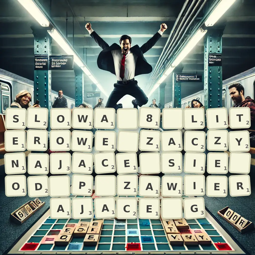 Słowa 8-literowe, zaczynające się od P, zawierające G