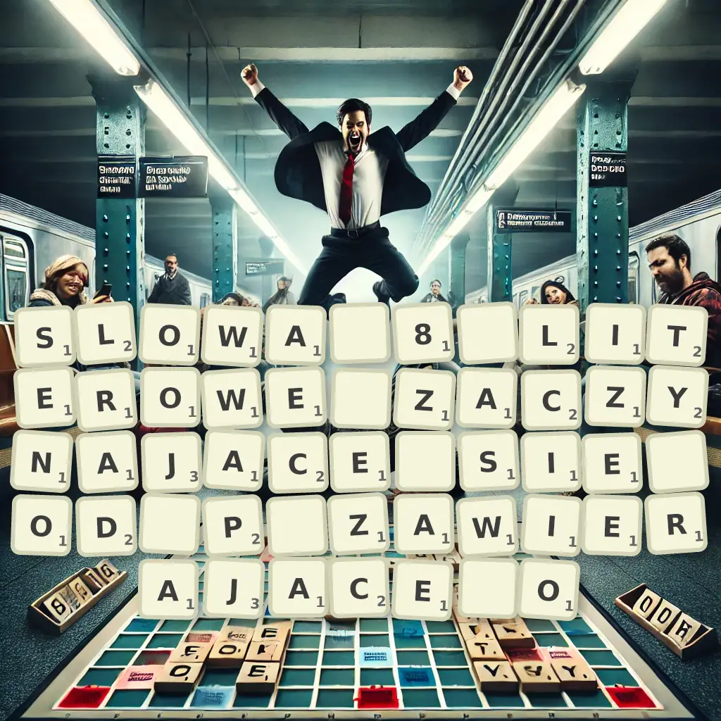 Słowa 8-literowe, zaczynające się od P, zawierające O