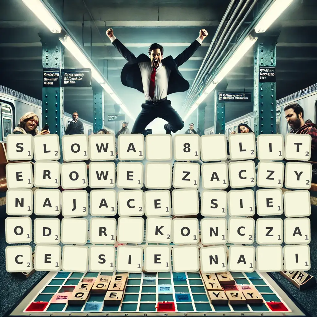Słowa 8-literowe, zaczynające się od R, kończące się na I