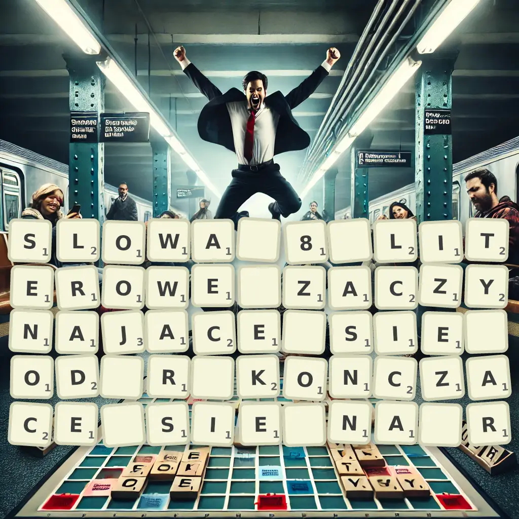 Słowa 8-literowe, zaczynające się od R, kończące się na R