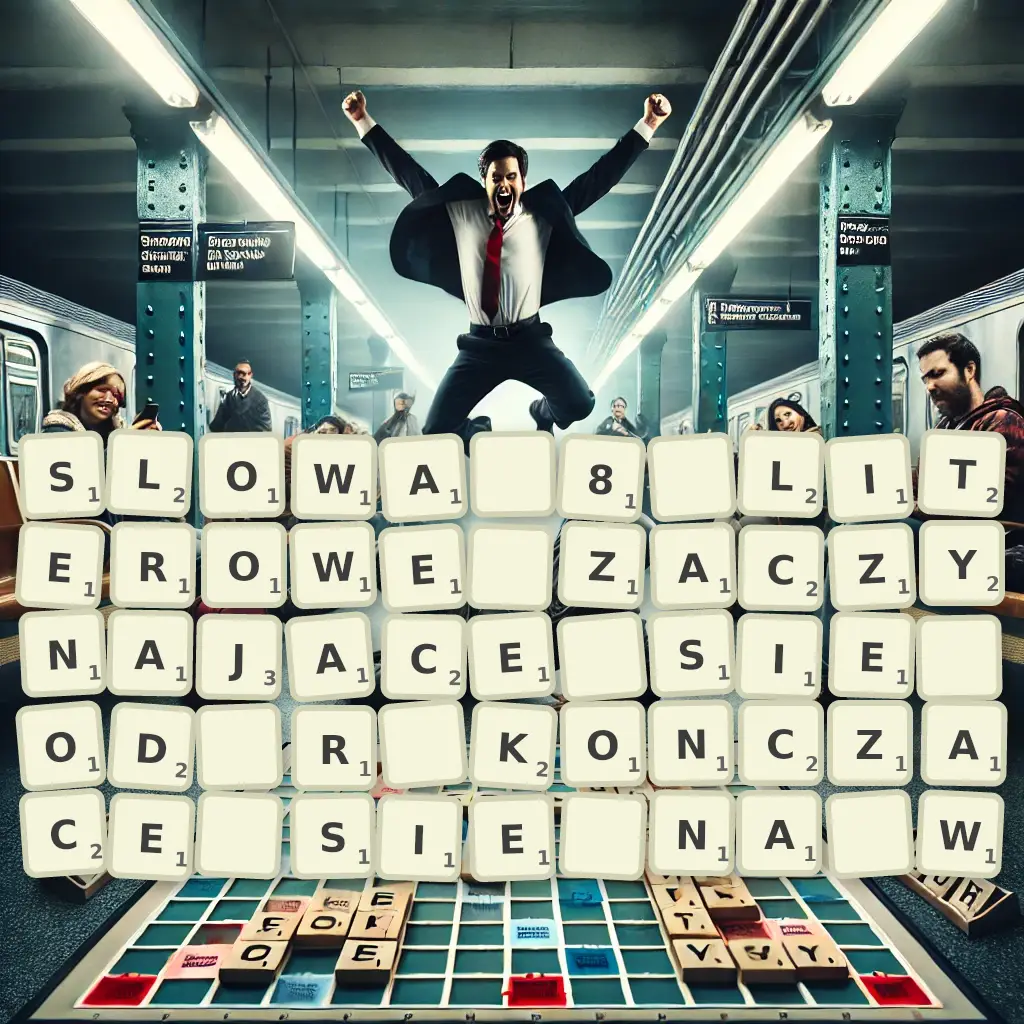 Słowa 8-literowe, zaczynające się od R, kończące się na W