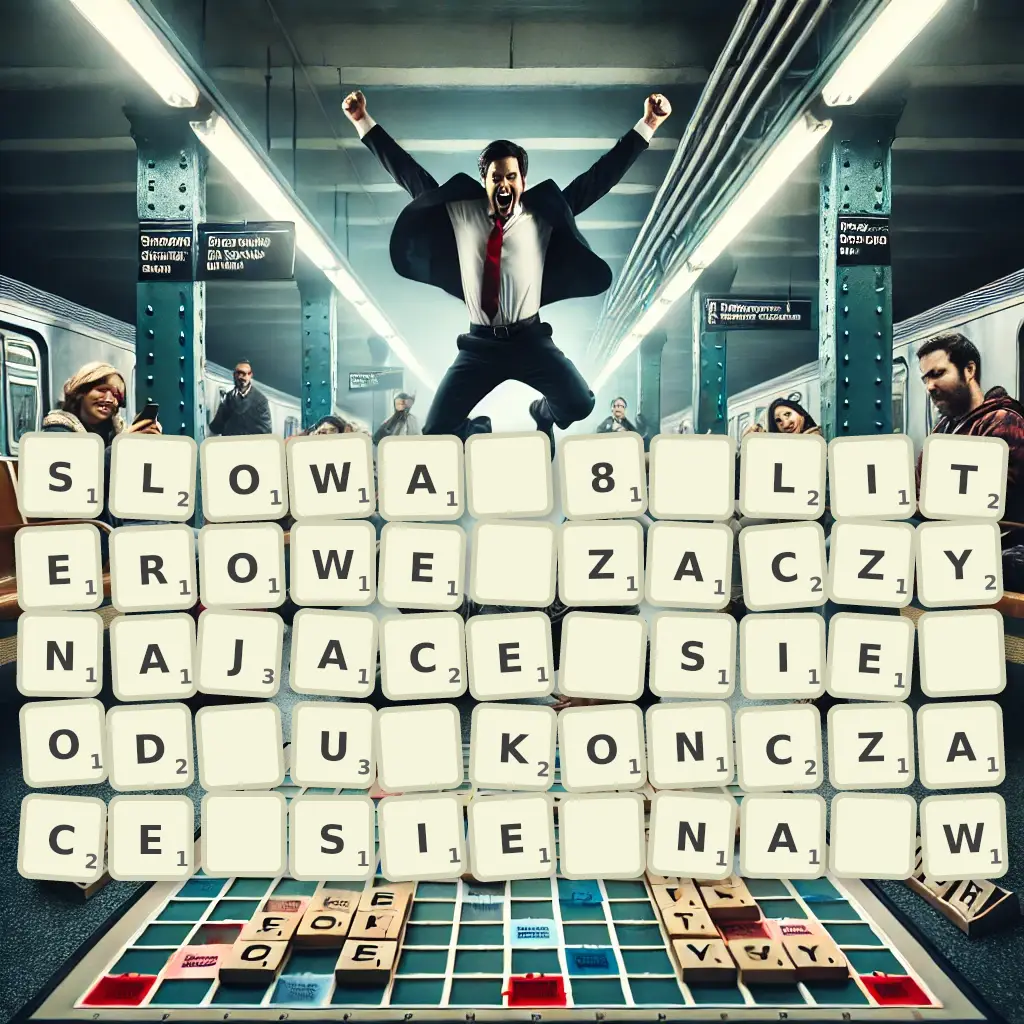 Słowa 8-literowe, zaczynające się od U, kończące się na W