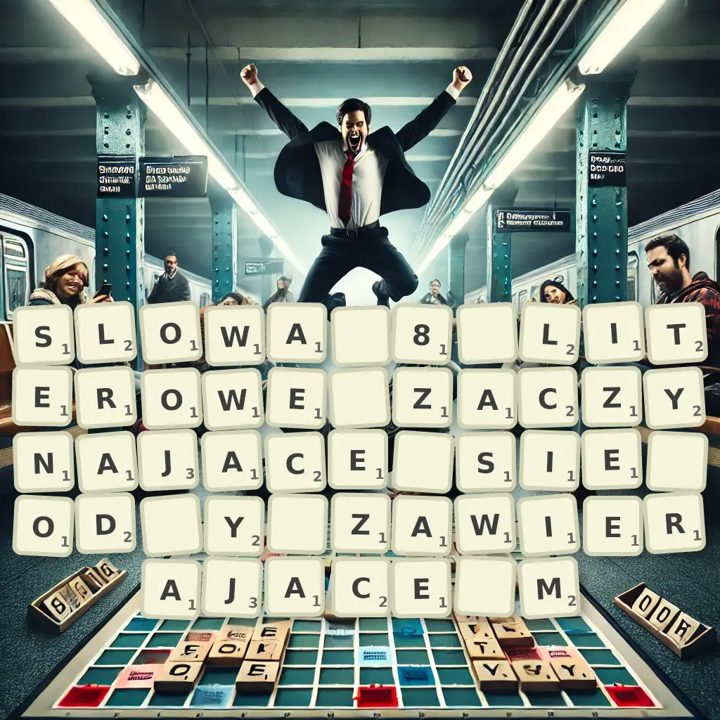 Słowa 8-literowe, zaczynające się od Y, zawierające M