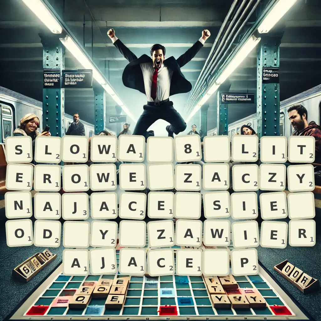 Słowa 8-literowe, zaczynające się od Y, zawierające P