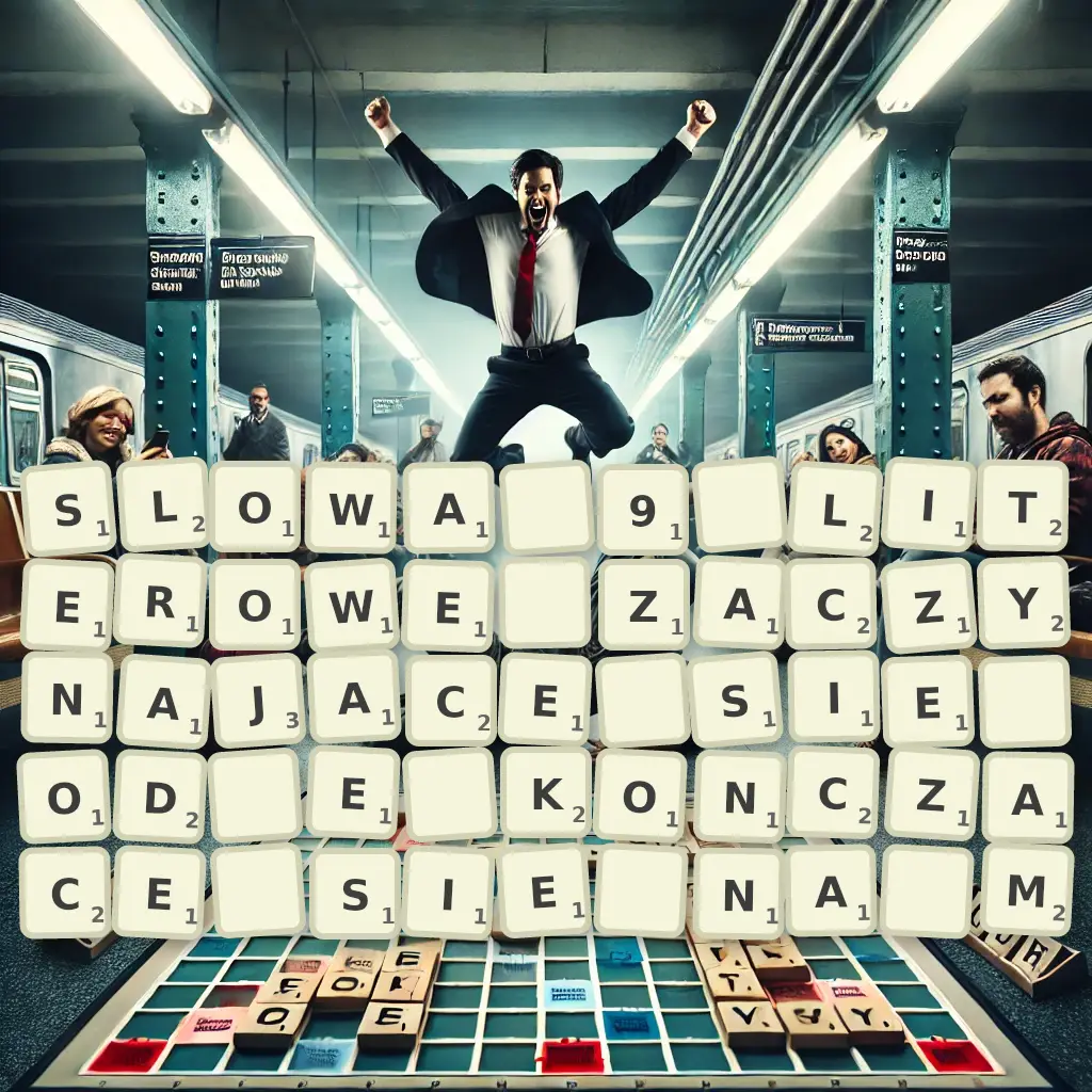 Słowa 9-literowe, zaczynające się od E, kończące się na M