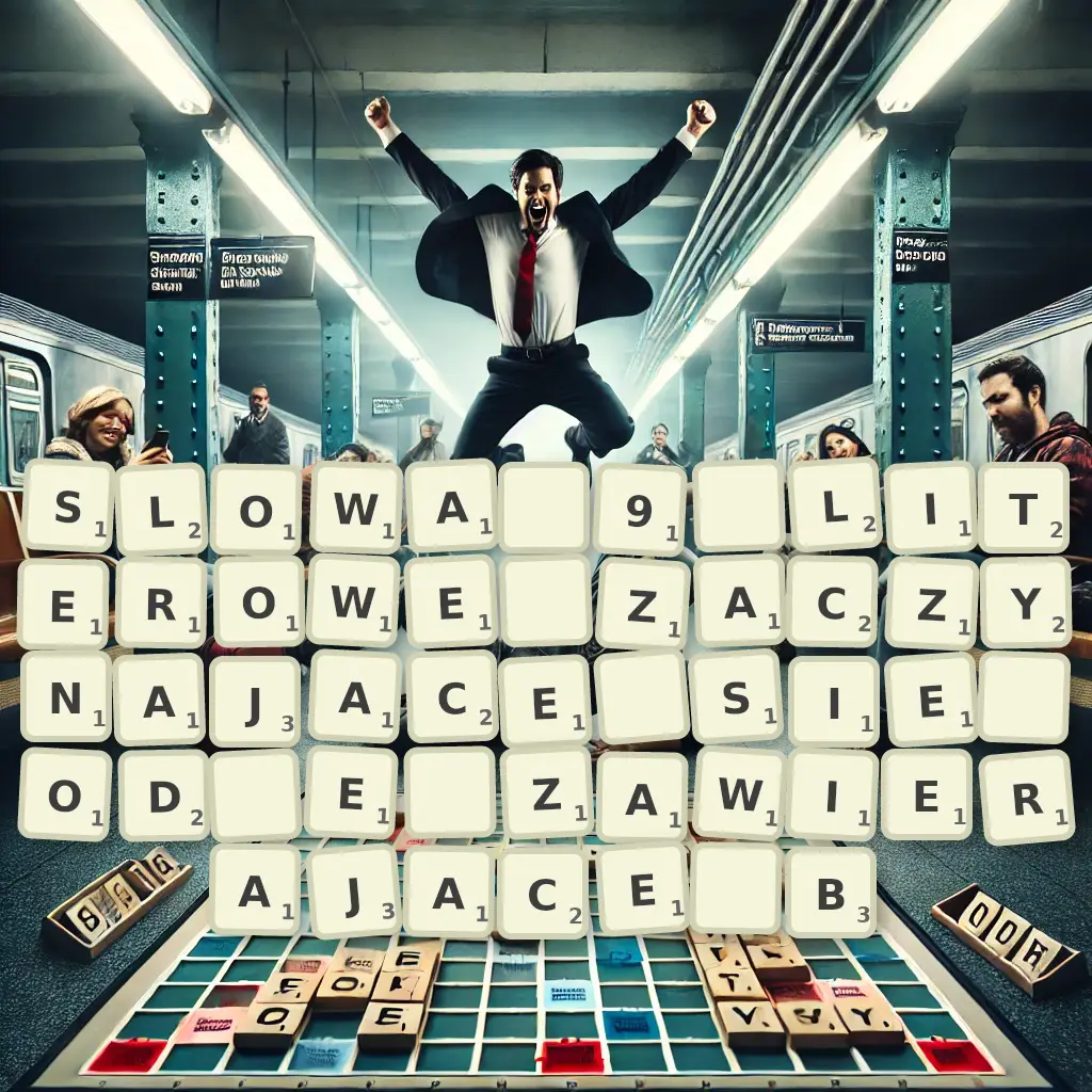 Słowa 9-literowe, zaczynające się od E, zawierające B