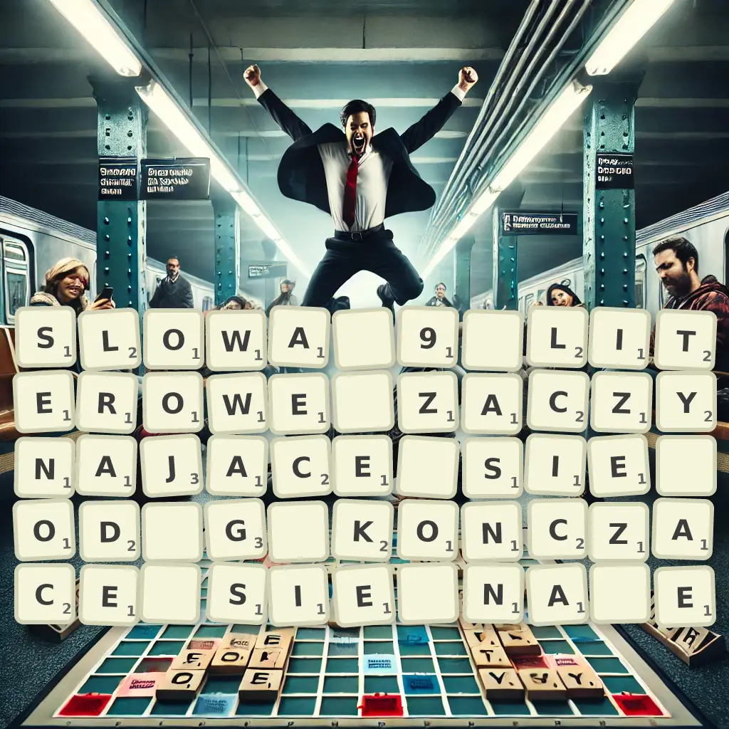 Słowa 9-literowe, zaczynające się od G, kończące się na Ę