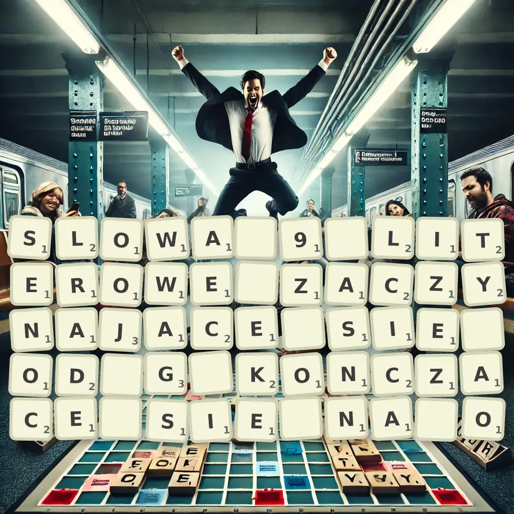 Słowa 9-literowe, zaczynające się od G, kończące się na O
