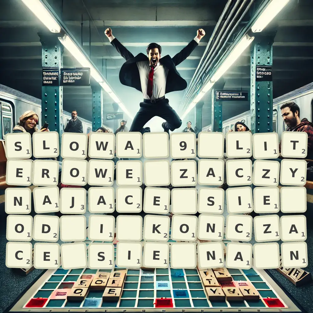 Słowa 9-literowe, zaczynające się od I, kończące się na N