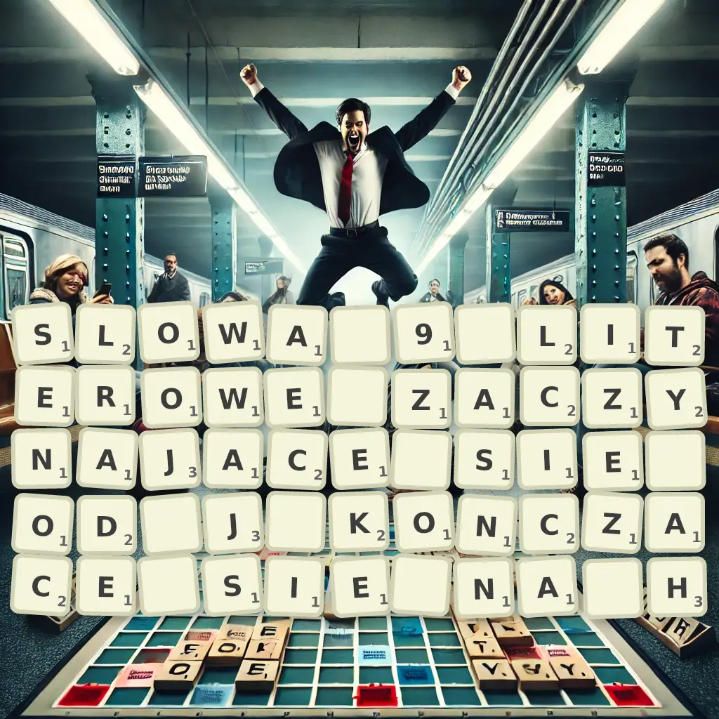 Słowa 9-literowe, zaczynające się od J, kończące się na H