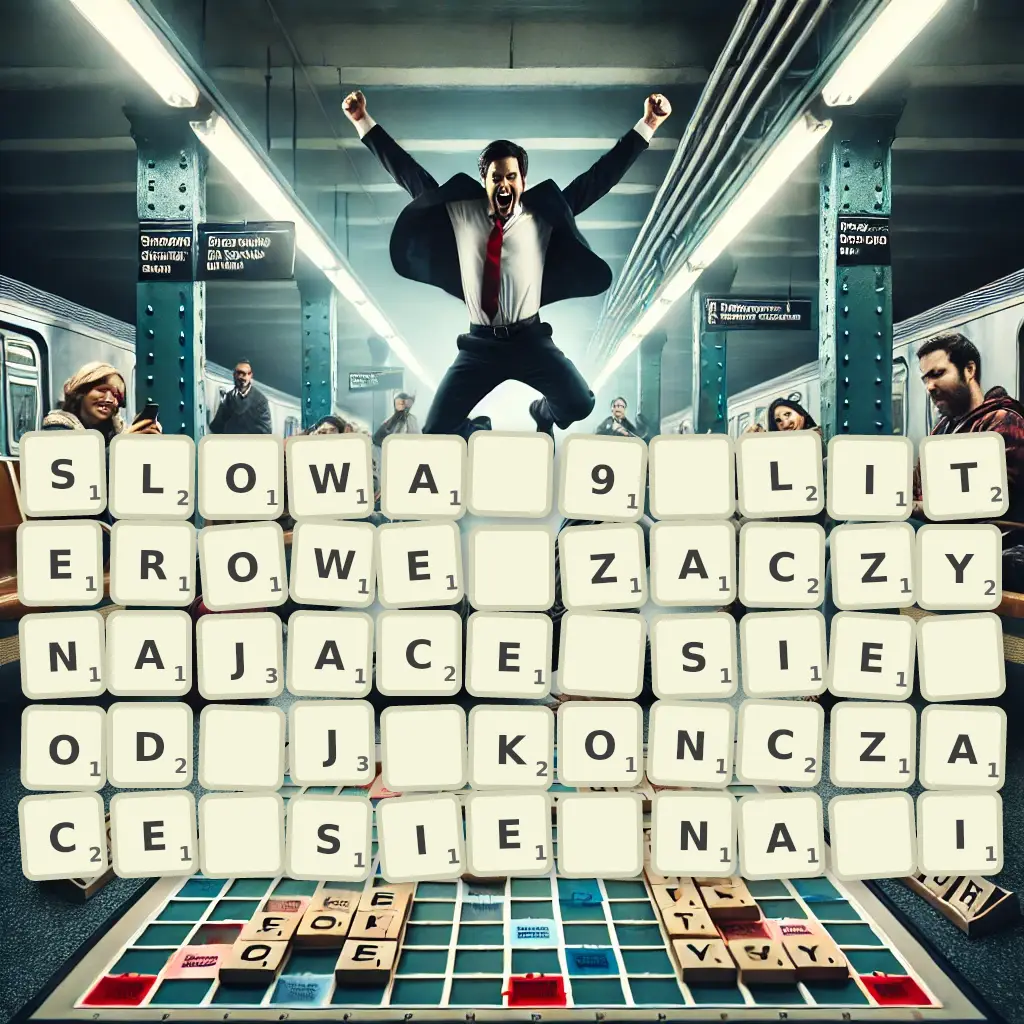 Słowa 9-literowe, zaczynające się od J, kończące się na I