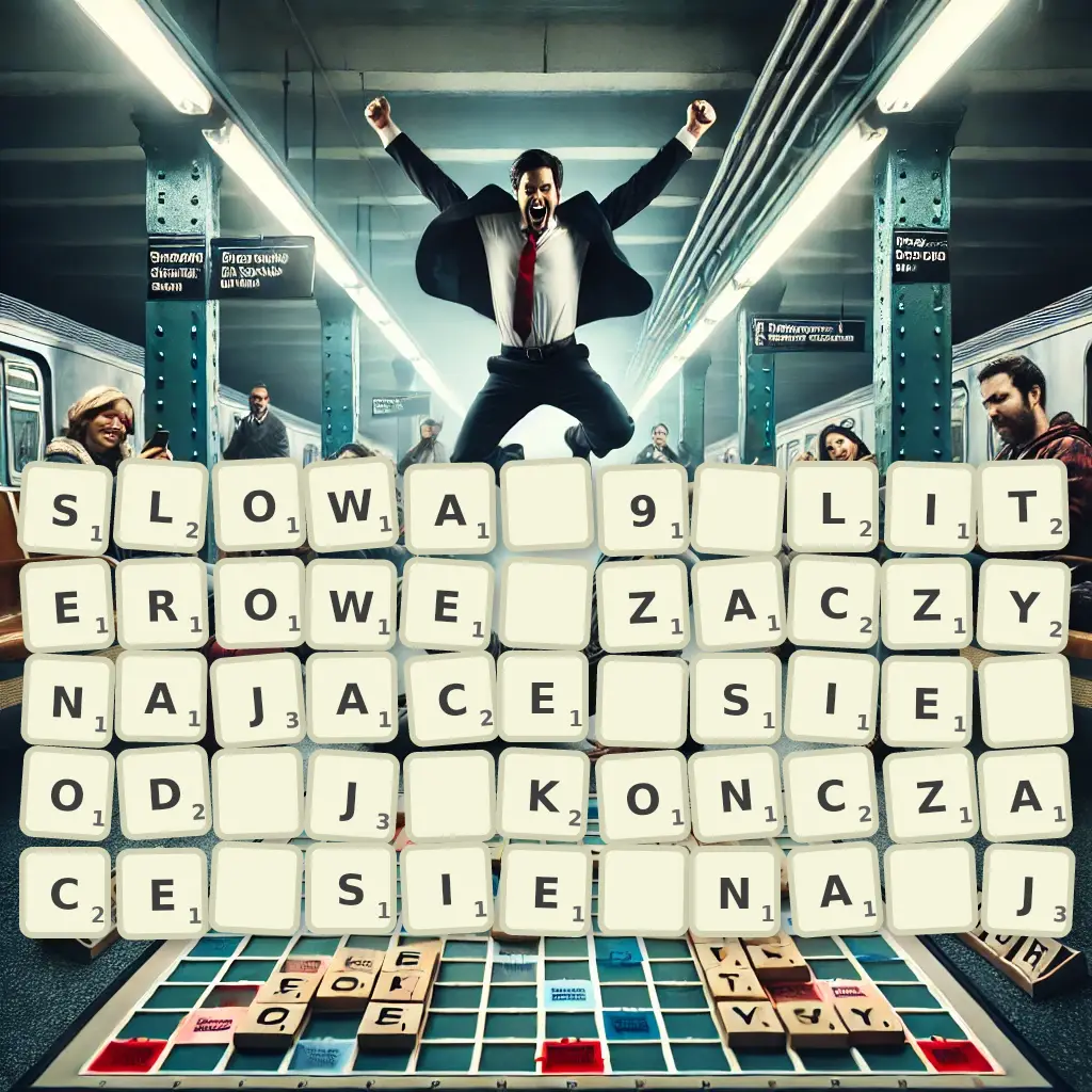 Słowa 9-literowe, zaczynające się od J, kończące się na J