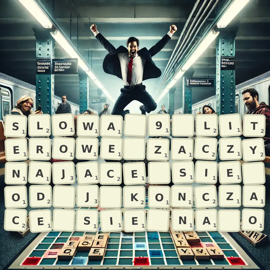 Słowa 9-literowe, zaczynające się od J, kończące się na O