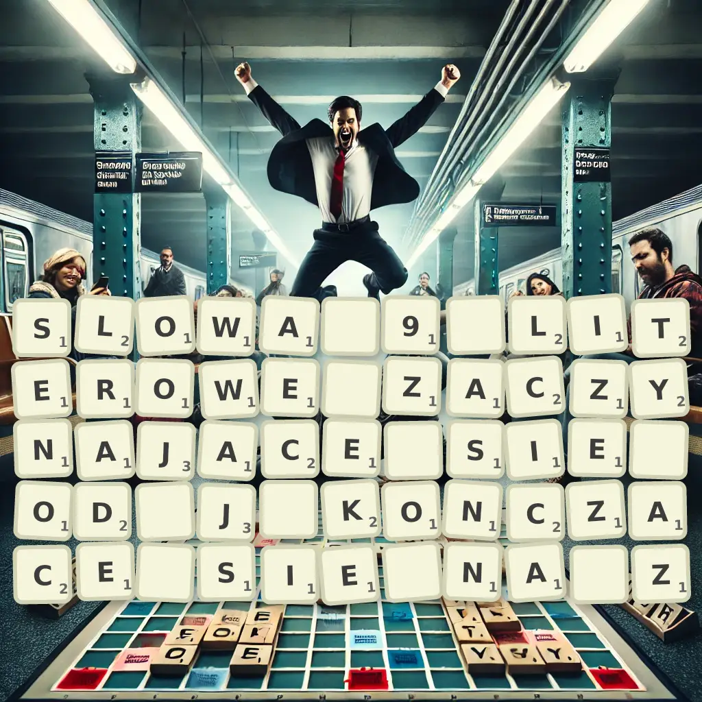 Słowa 9-literowe, zaczynające się od J, kończące się na Ż