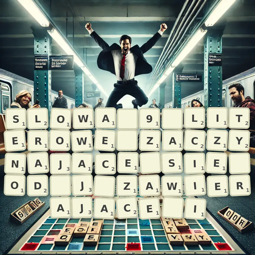 Słowa 9-literowe, zaczynające się od J, zawierające I