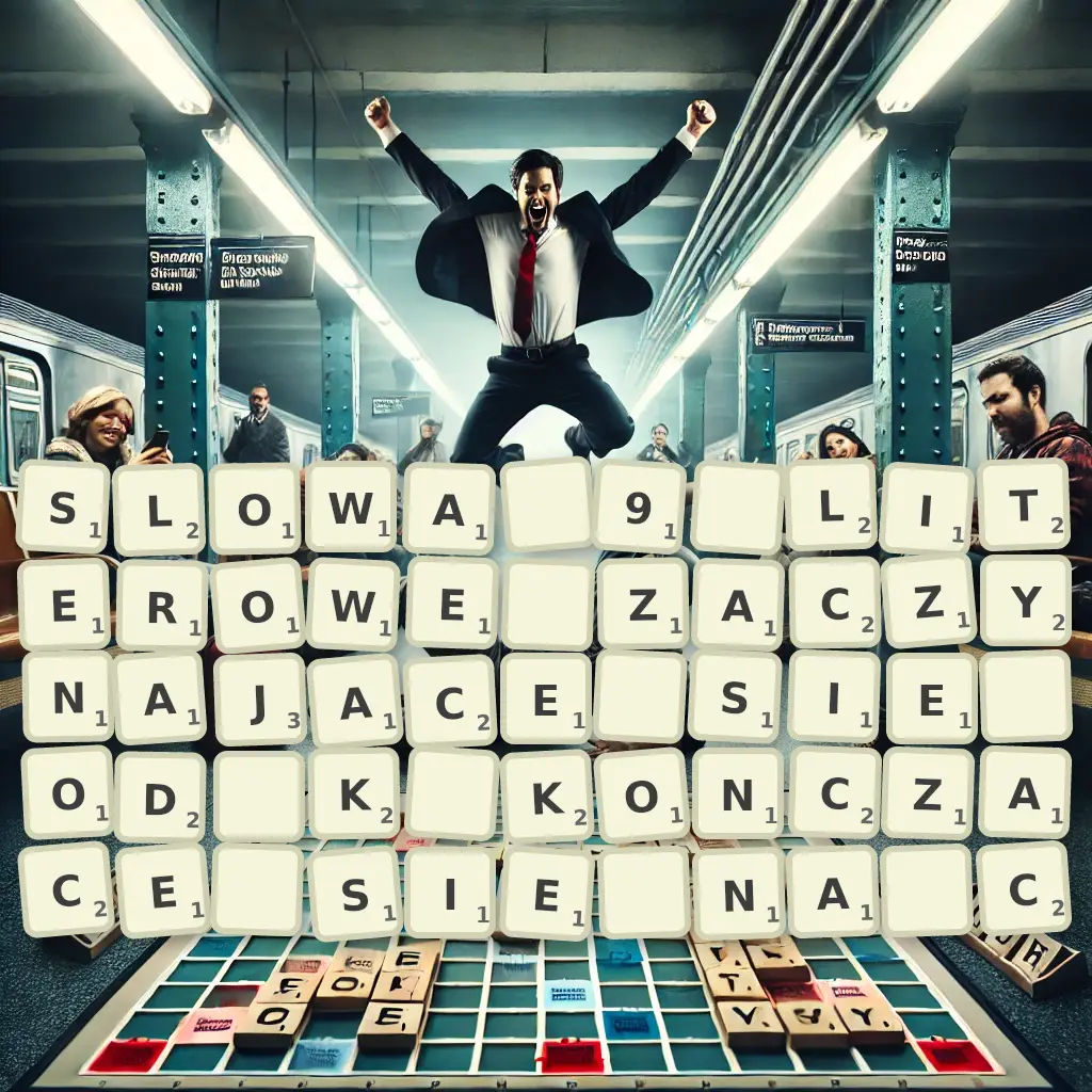 Słowa 9-literowe, zaczynające się od K, kończące się na Ć