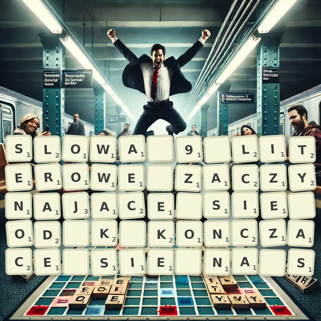 Słowa 9-literowe, zaczynające się od K, kończące się na Ś