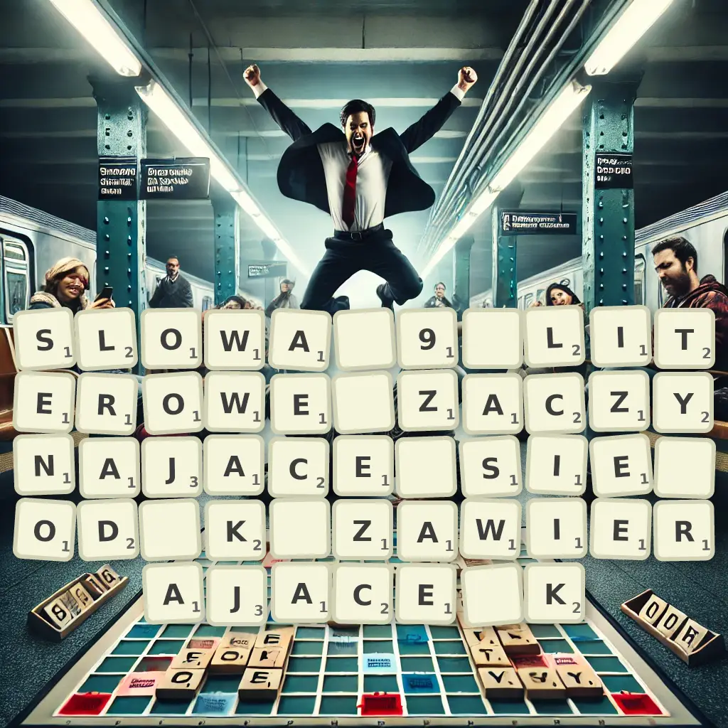 Słowa 9-literowe, zaczynające się od K, zawierające K