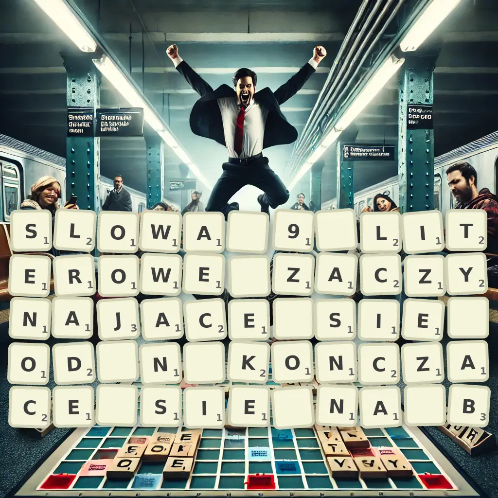 Słowa 9-literowe, zaczynające się od N, kończące się na B
