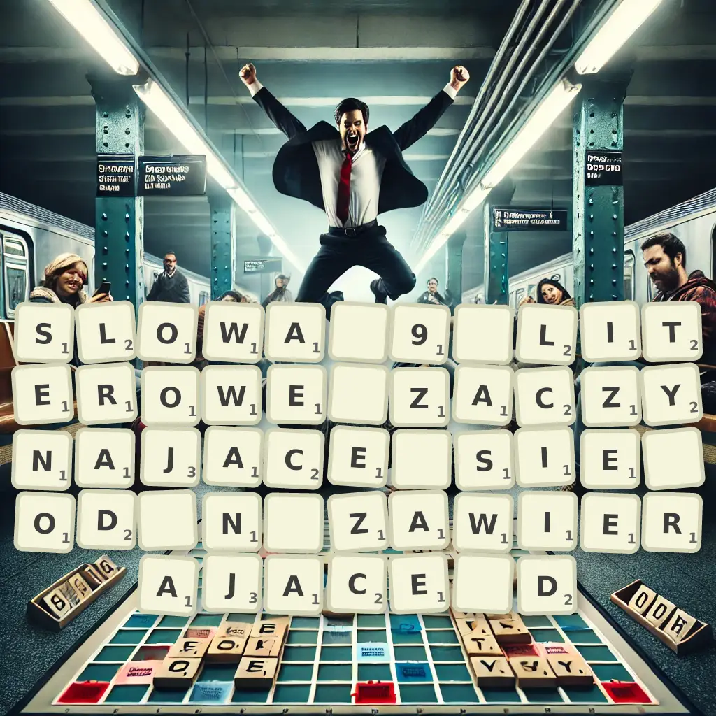 Słowa 9-literowe, zaczynające się od N, zawierające D