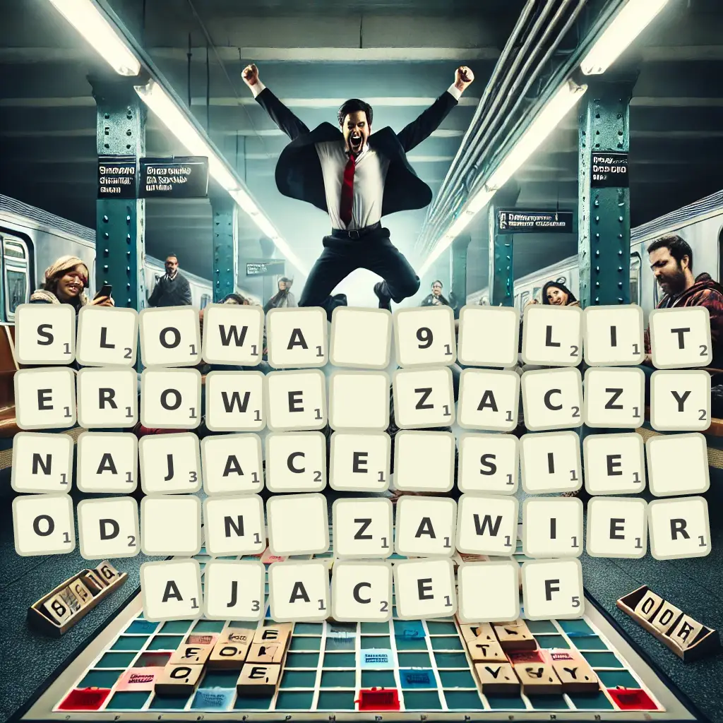 Słowa 9-literowe, zaczynające się od N, zawierające F