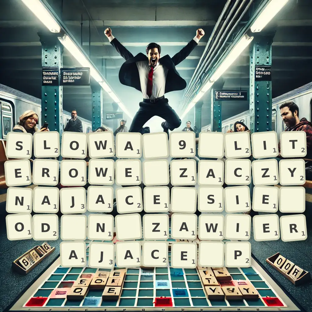 Słowa 9-literowe, zaczynające się od N, zawierające P