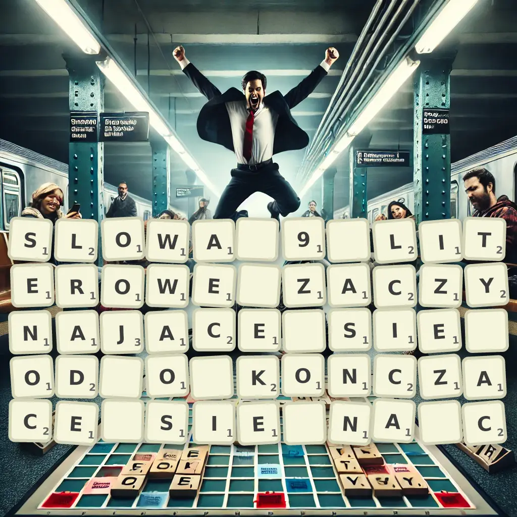 Słowa 9-literowe, zaczynające się od O, kończące się na Ć