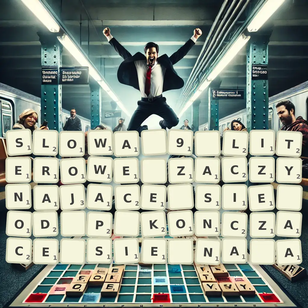 Słowa 9-literowe, zaczynające się od P, kończące się na A