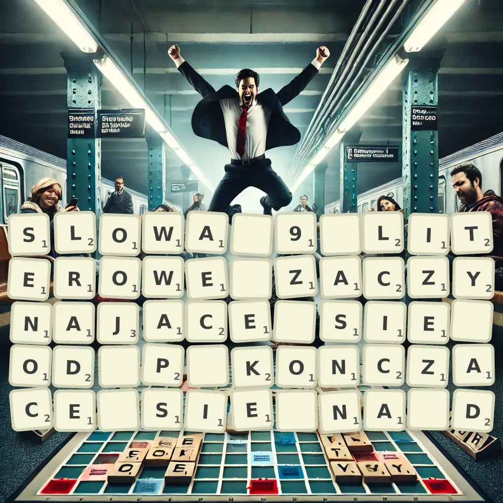 Słowa 9-literowe, zaczynające się od P, kończące się na D