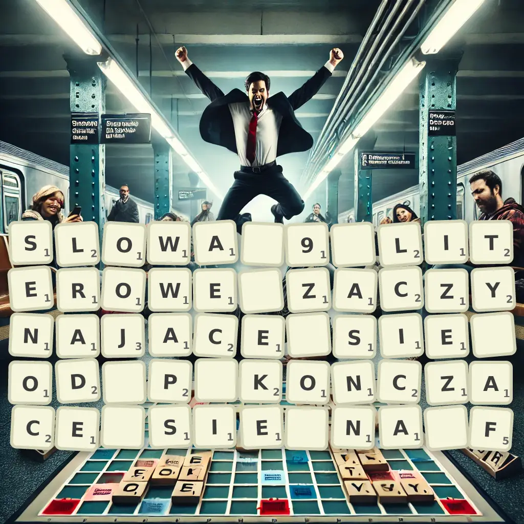 Słowa 9-literowe, zaczynające się od P, kończące się na F