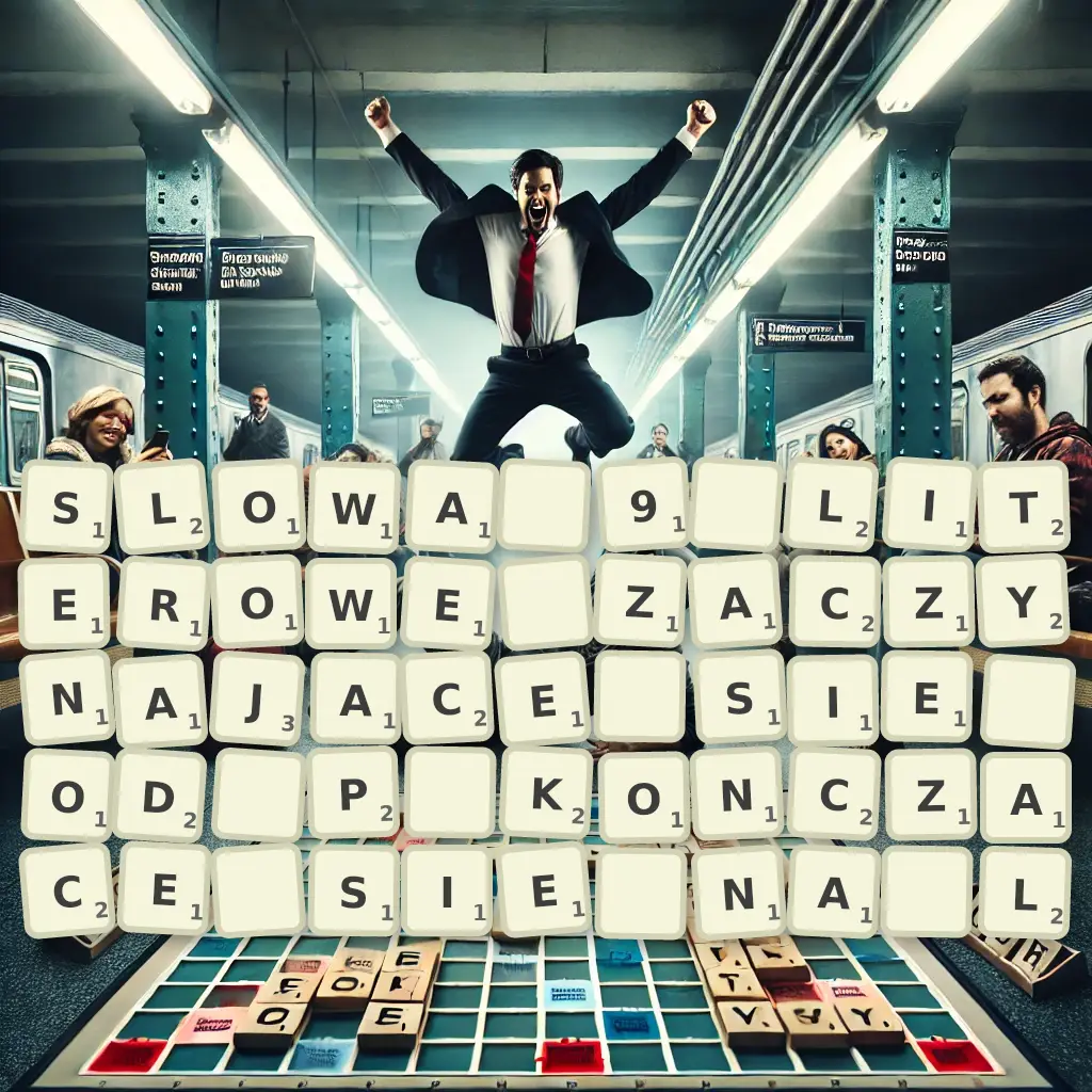 Słowa 9-literowe, zaczynające się od P, kończące się na Ł