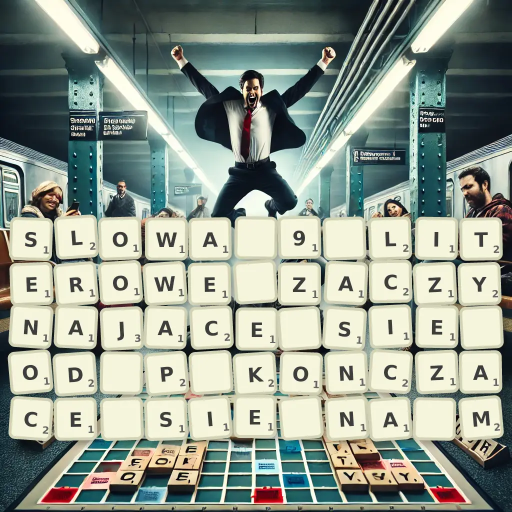 Słowa 9-literowe, zaczynające się od P, kończące się na M