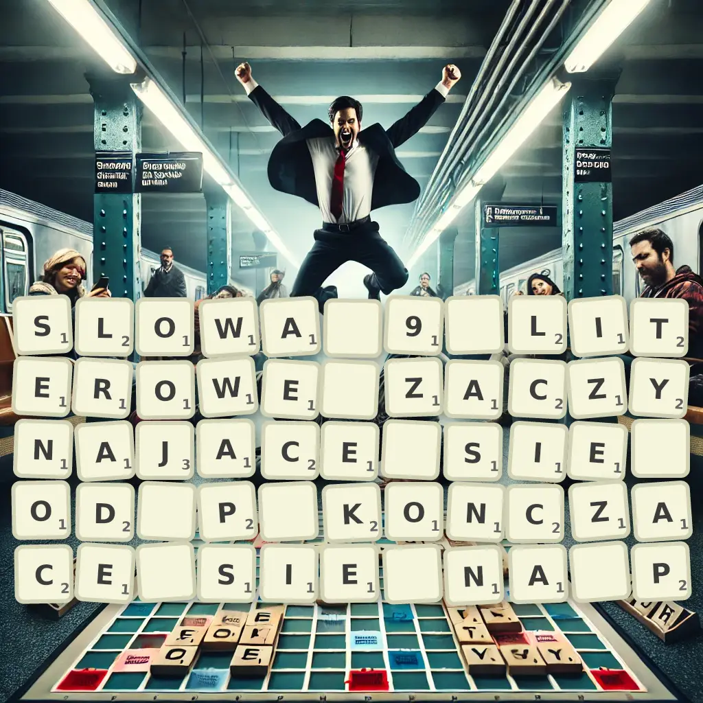 Słowa 9-literowe, zaczynające się od P, kończące się na P