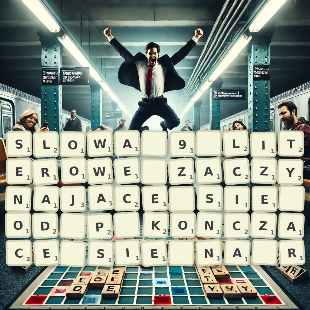 Słowa 9-literowe, zaczynające się od P, kończące się na R