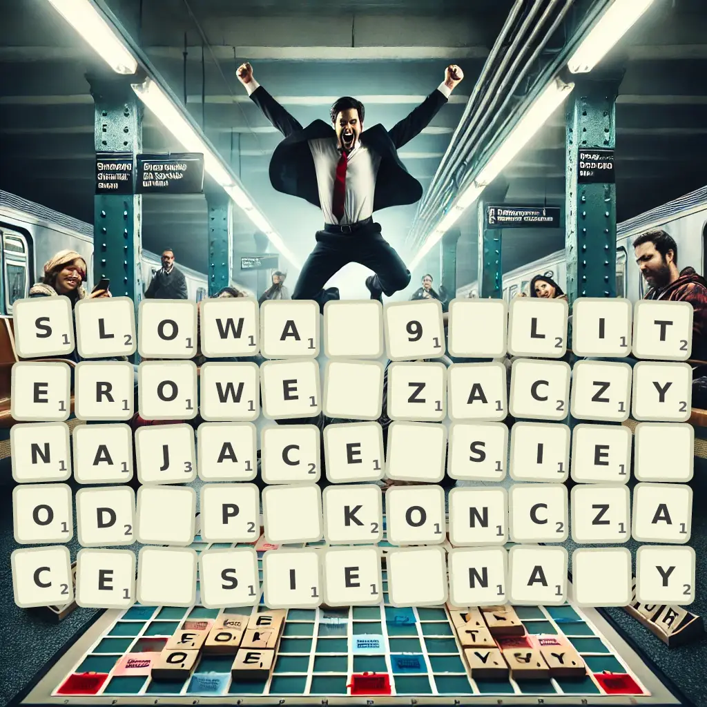 Słowa 9-literowe, zaczynające się od P, kończące się na Y