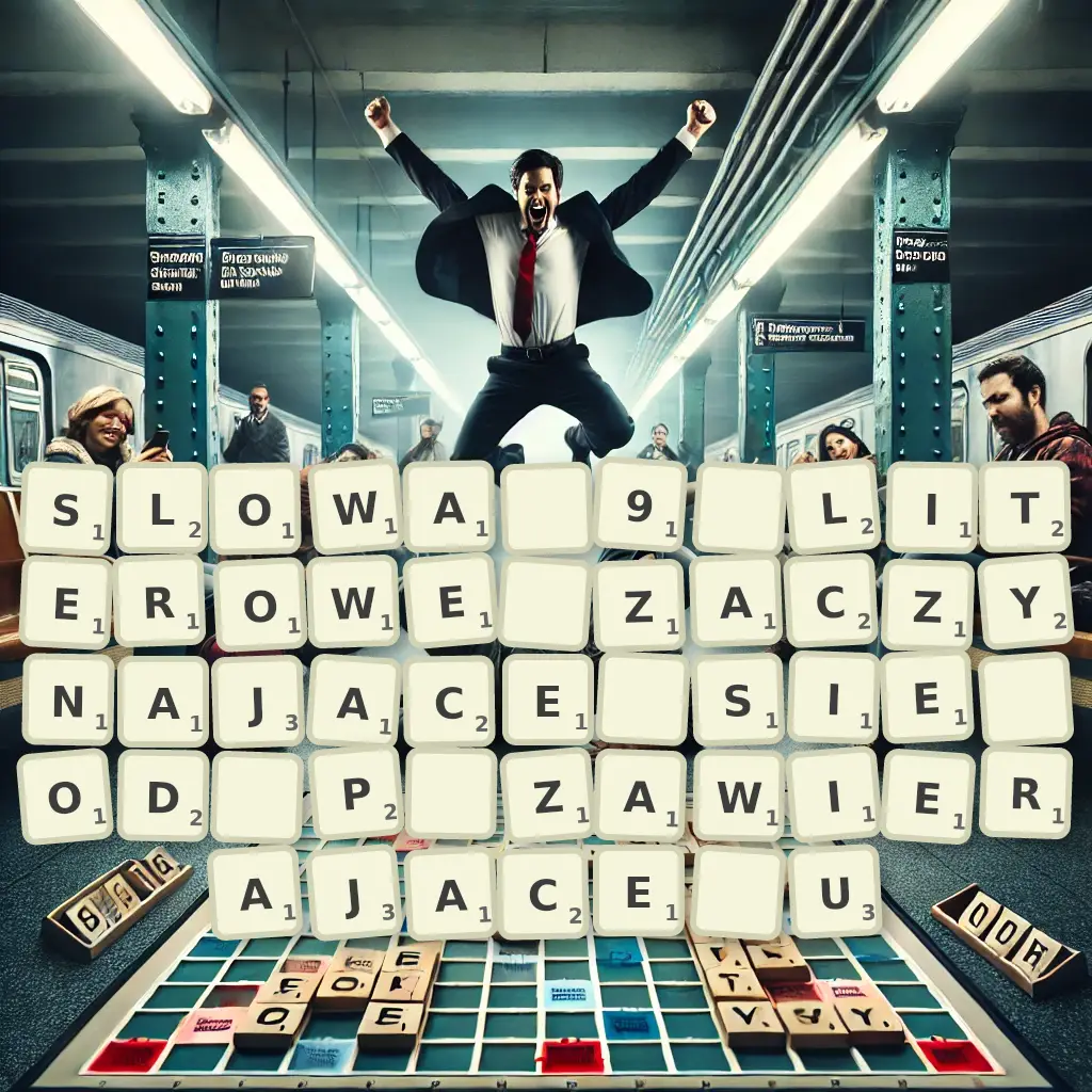 Słowa 9-literowe, zaczynające się od P, zawierające U