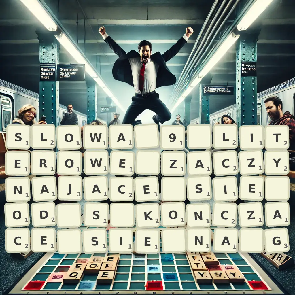 Słowa 9-literowe, zaczynające się od S, kończące się na G