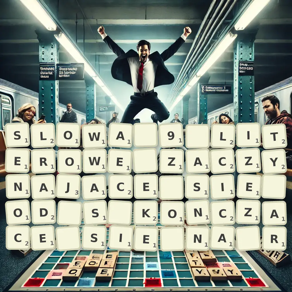 Słowa 9-literowe, zaczynające się od S, kończące się na R