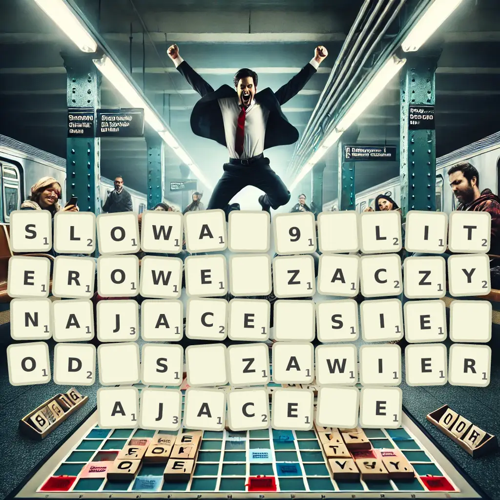 Słowa 9-literowe, zaczynające się od S, zawierające Ę
