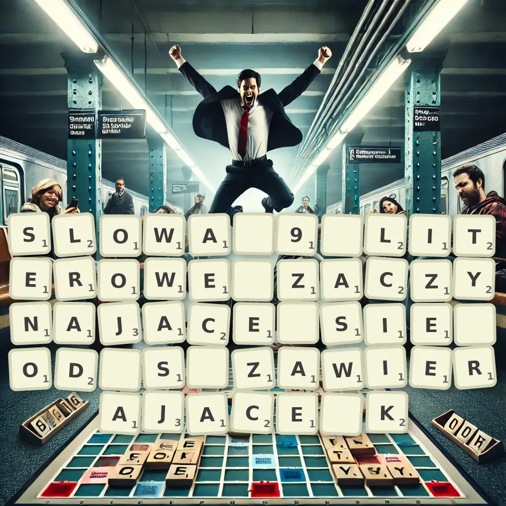 Słowa 9-literowe, zaczynające się od S, zawierające K