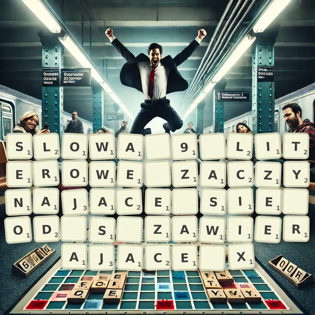 Słowa 9-literowe, zaczynające się od S, zawierające X