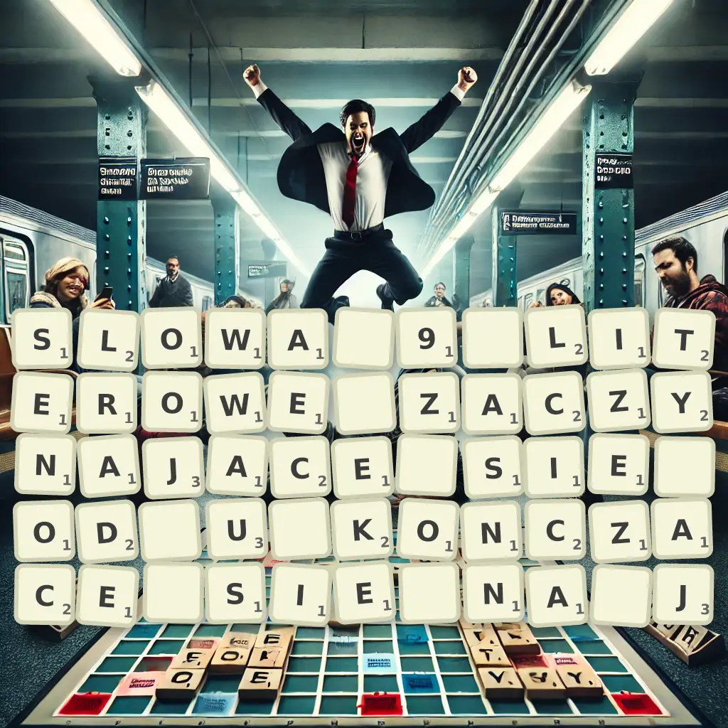 Słowa 9-literowe, zaczynające się od U, kończące się na J