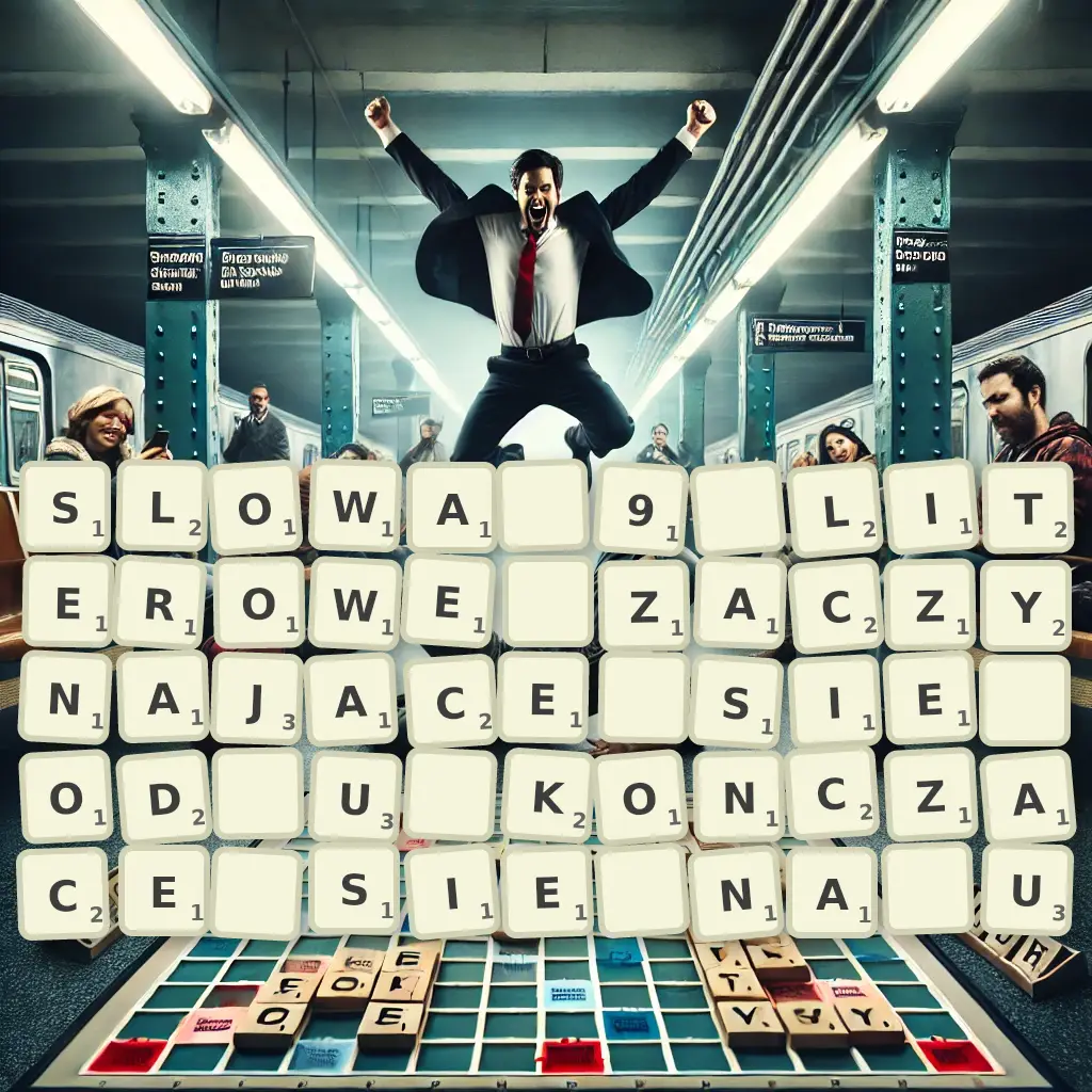 Słowa 9-literowe, zaczynające się od U, kończące się na U
