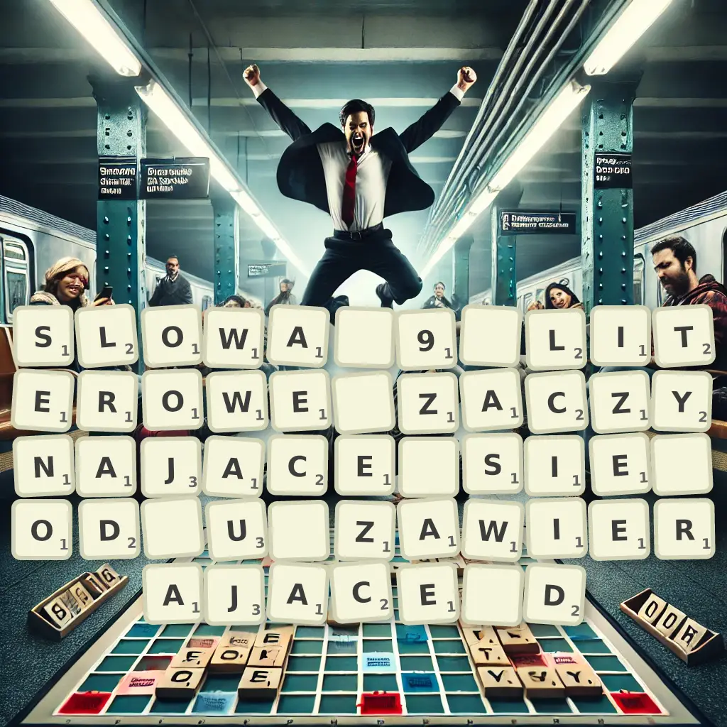 Słowa 9-literowe, zaczynające się od U, zawierające D