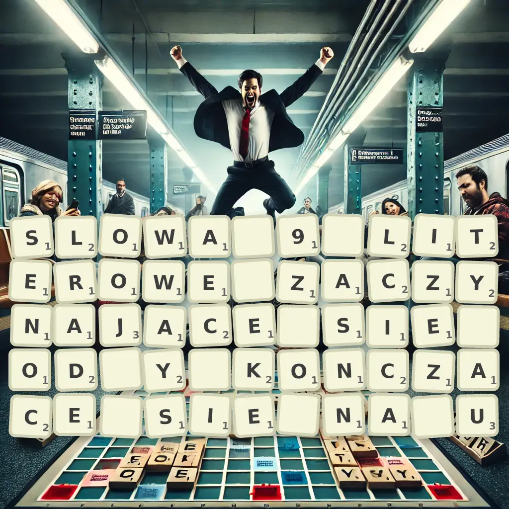 Słowa 9-literowe, zaczynające się od Y, kończące się na U