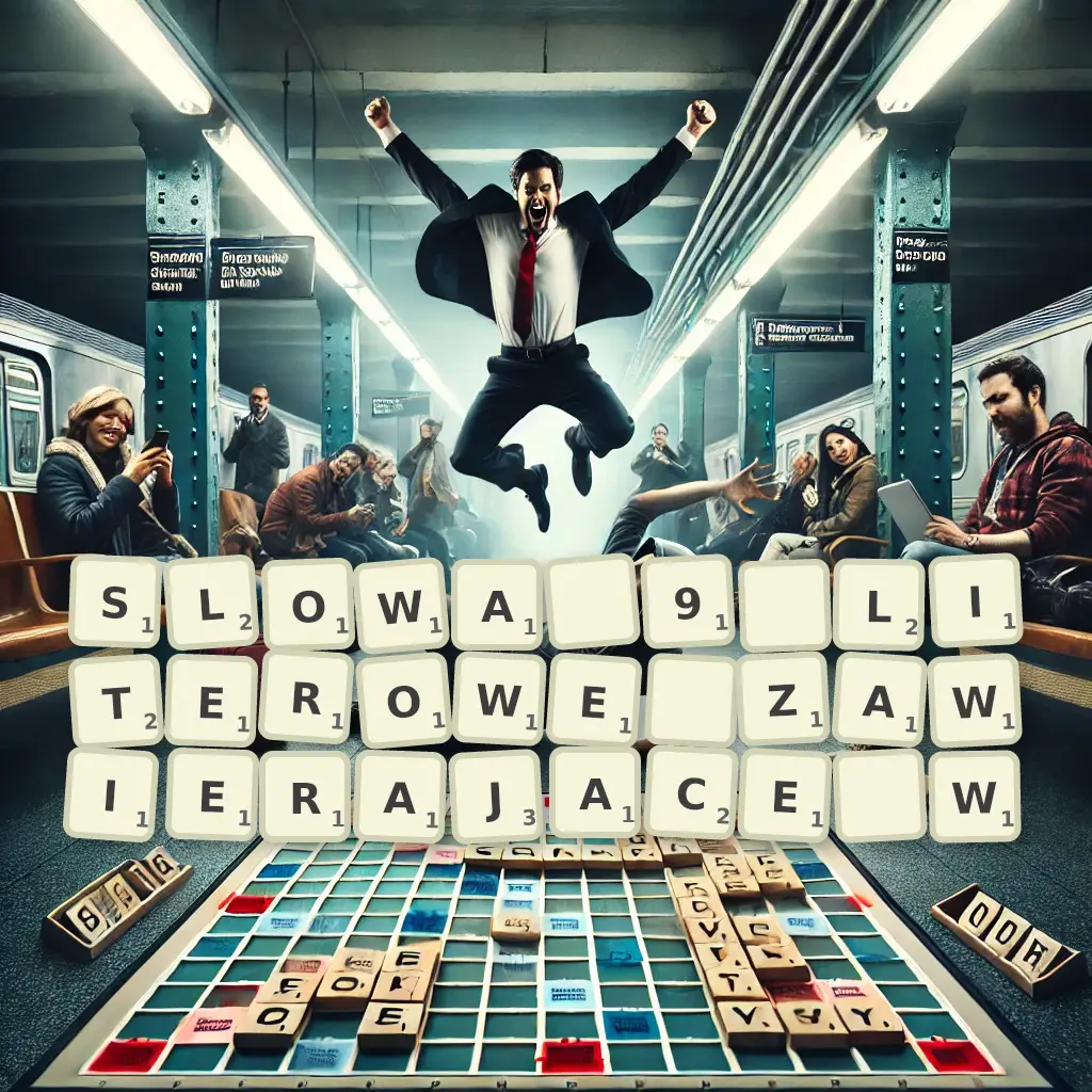 Słowa 9-literowe, zawierające W