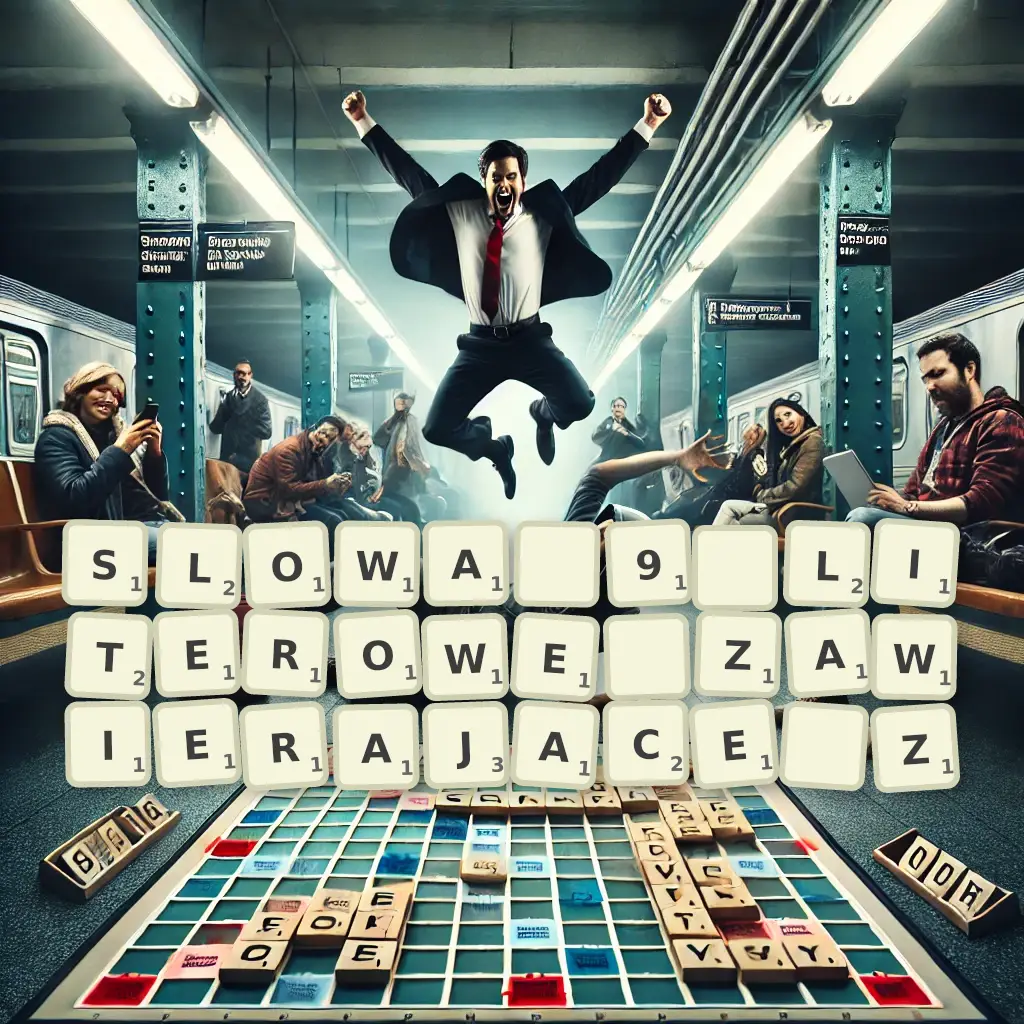 Słowa 9-literowe, zawierające Z